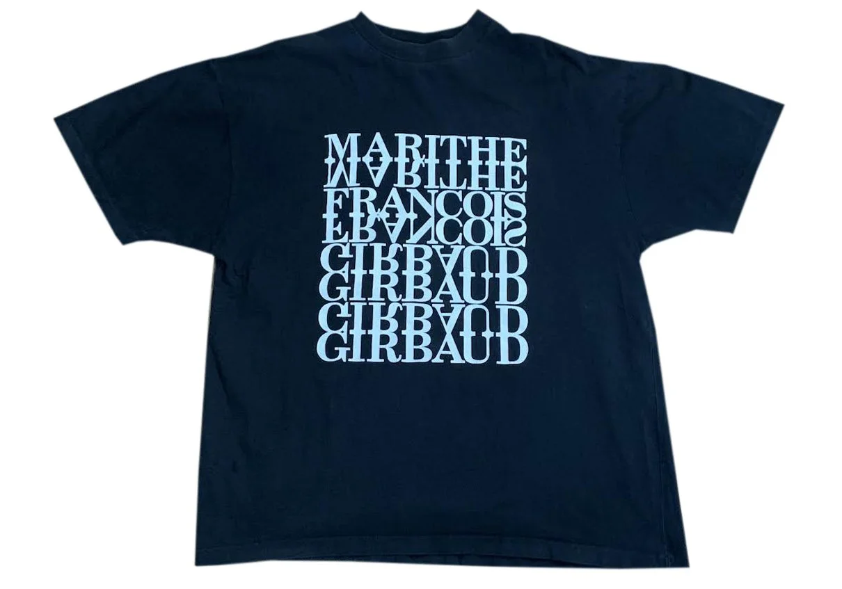 Vintage Marithe Francois Girbaud Mirror Print Logo T Shirt